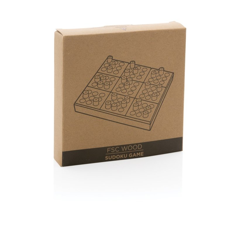 kwartaal Horzel maagd FSC® houten Sudoku spel